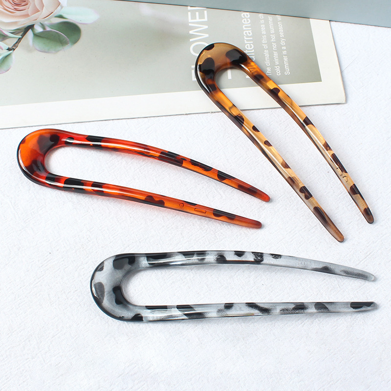 Summer Daily Fixed Ball Head Hairpin Commuting All-match Back Head Hairpin New Style Ladies Simple Disc Hair Plug