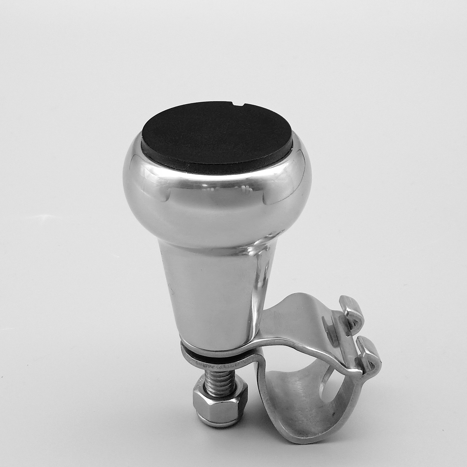 Marine speedboat fishing boat outboard motor aluminum alloy steering wheel with booster ball grip yacht outboard motor steering wheel