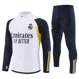 Emperor Football Training Clothes Long-sleeved Home Jersey Beilin Ham Adult and Kidsren's Suit Custom Printed Number Fixed Outfit