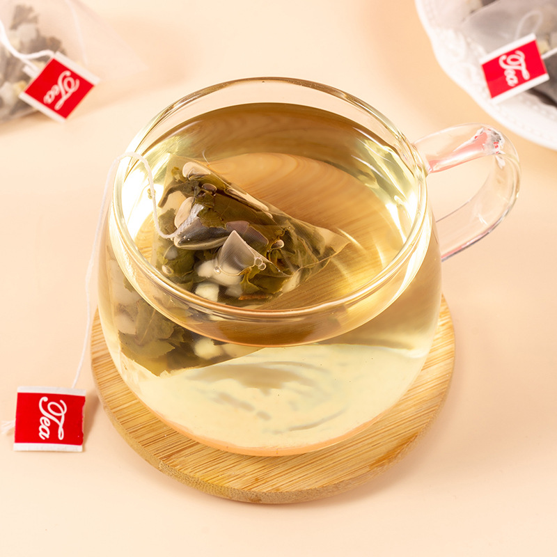 Peach oolong tea white peach oolong tea dried peach dried apple fruit tea tea bag Bozhou health tea cold tea