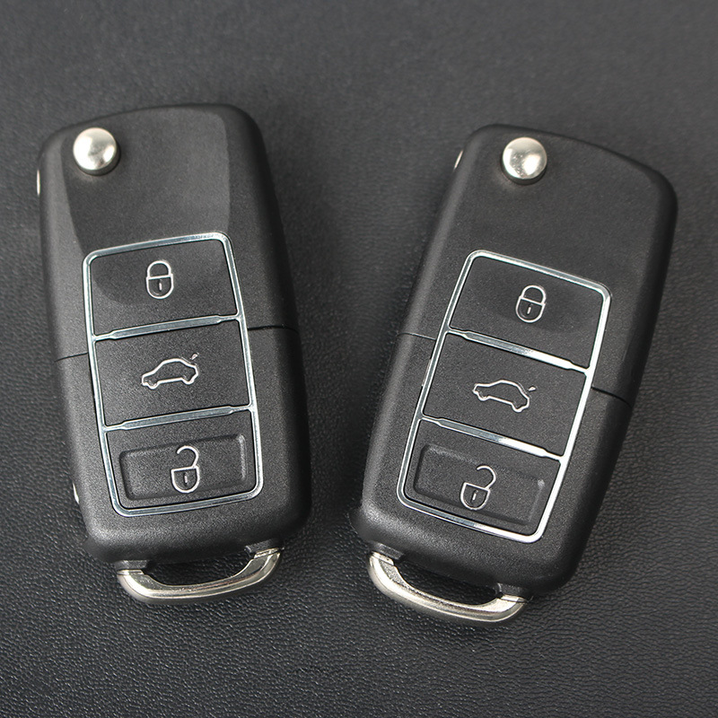 Suitable for Volkswagen car key Shell Passat Jetta Golf car folding remote control key modification shell