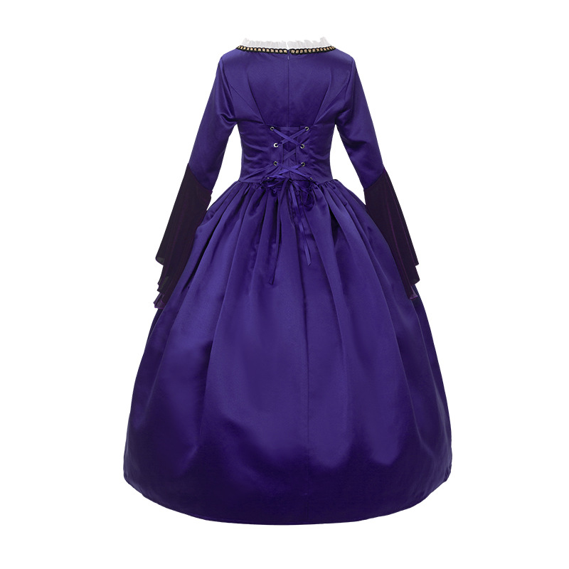 Factory Direct supply Halloween Tudor Mary COS princess dress artistic stage performance dress Mary princess dress