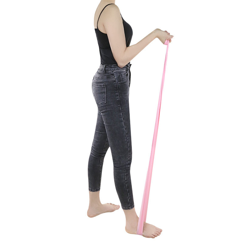 Fitness Yoga Pull Belt Back Open Shoulder Fitness Training Stretch Belt Rope Shoe Accessories Pink Yellow Purple Green