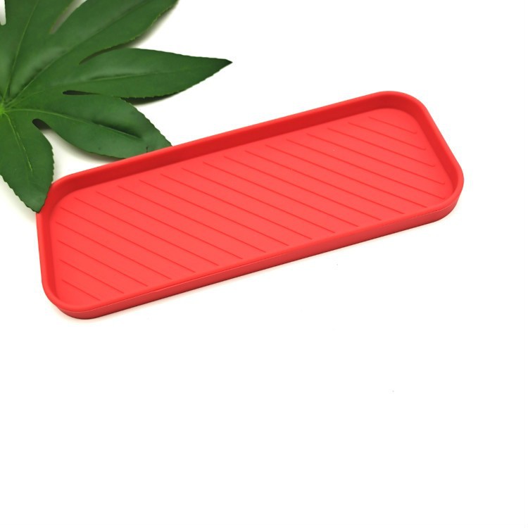 Silicone soap box silicone storage box storage rack desk storage box washstand simple soap box