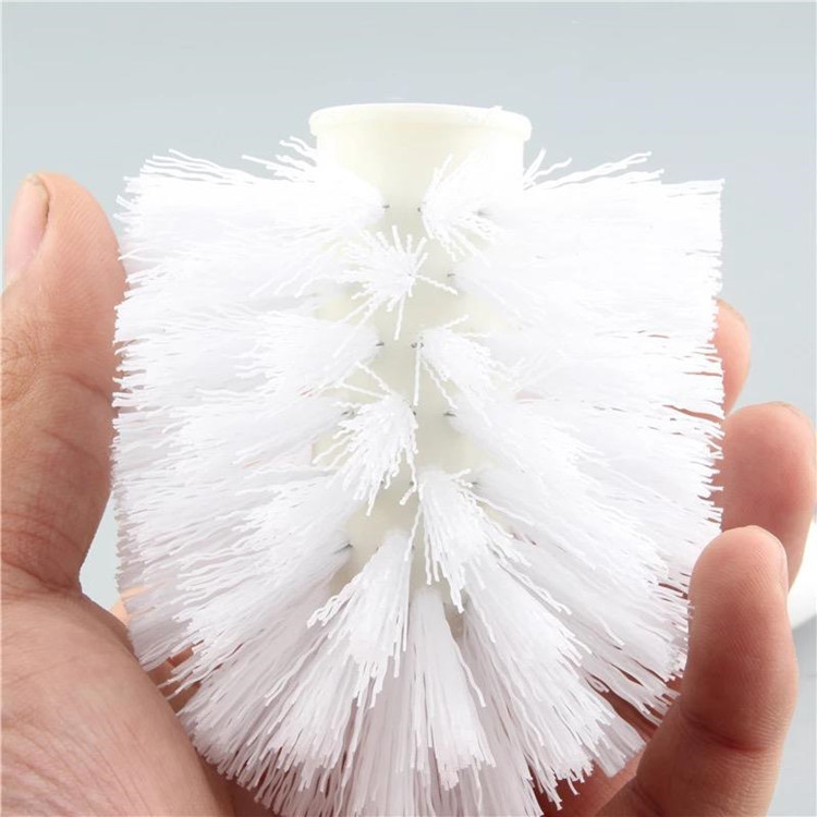 Factory steel rod washing bucket brush water dispenser mineral water bucket brush plastic spherical pure bucket cleaning long handle brush head