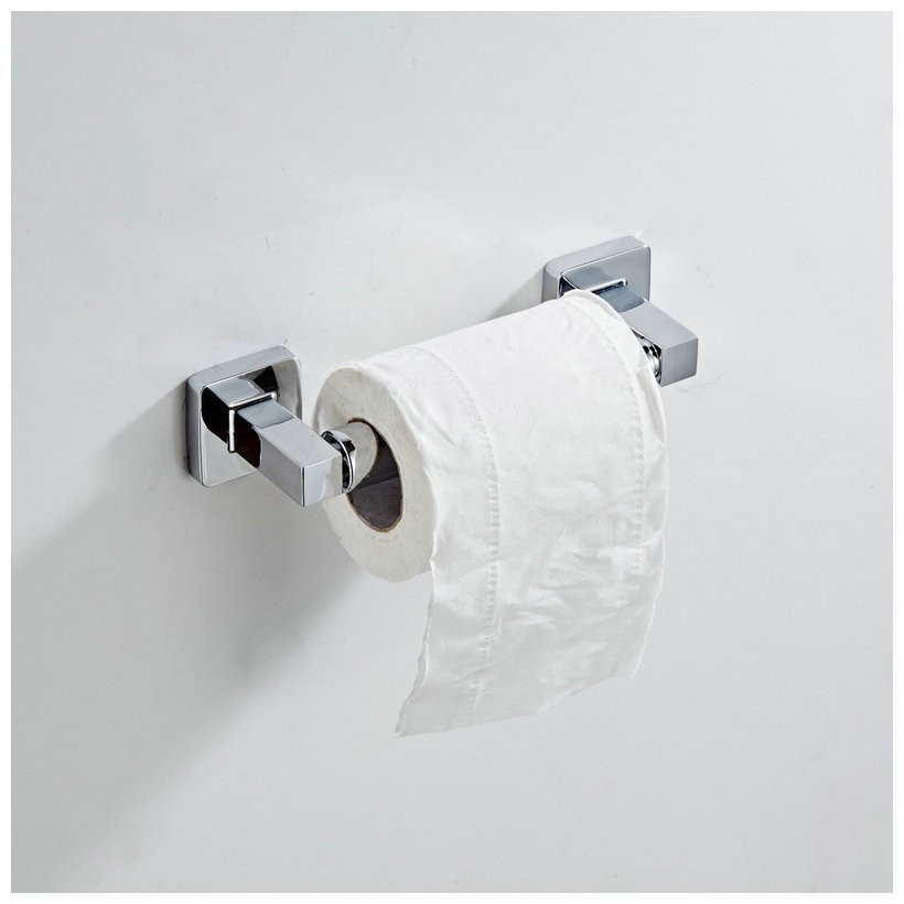 Aluminum alloy retractable toilet paper holder toilet paper roll paper holder toilet paper holder tissue holder bathroom hardware pendant