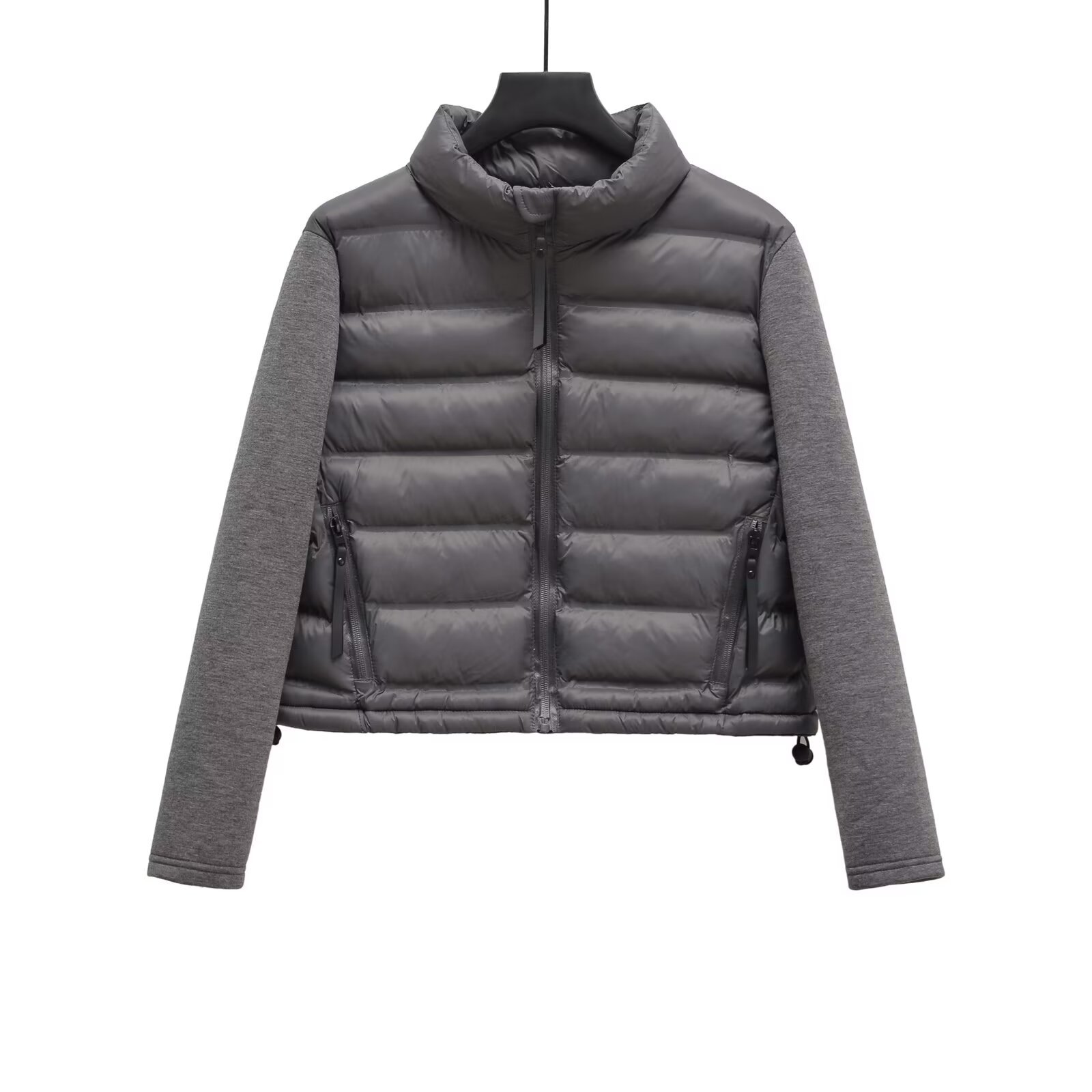 Fall 2023 new women's clothing urban casual sleeve stitching cotton coat