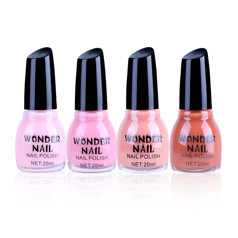 Candy color nail polish healthy quick-drying nail polish lasting wine red Brown factory direct sales