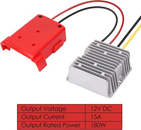 适用于Milwaukee米沃奇14.4V-18V连接器+米沃奇电池转换器