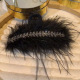 Wheat feather grip clip