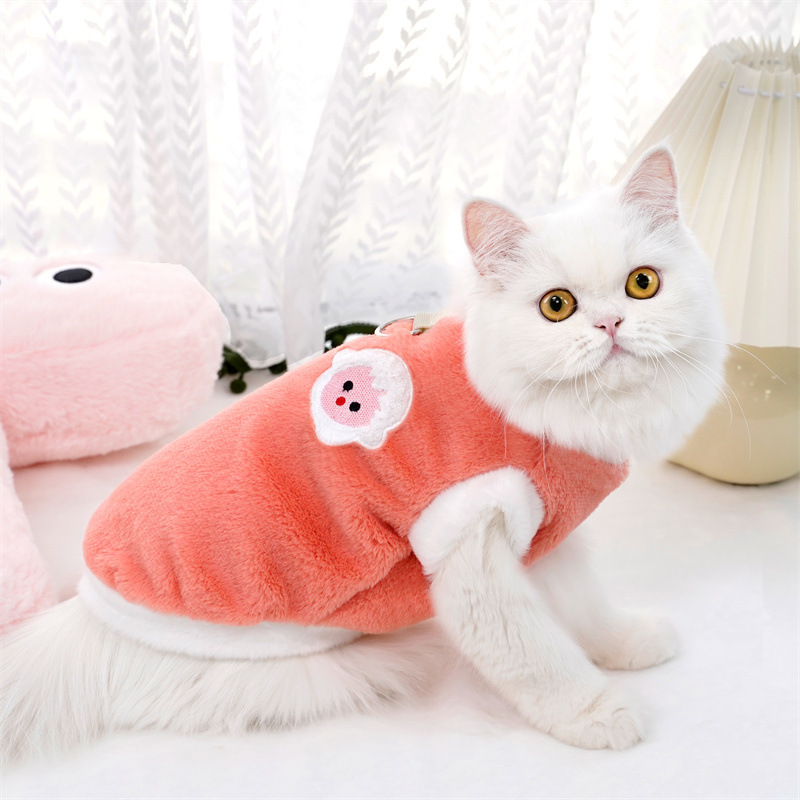 秋/冬厚く暖かいペット服小型羊刺犬/猫アパレルメーカー直接供給|undefined