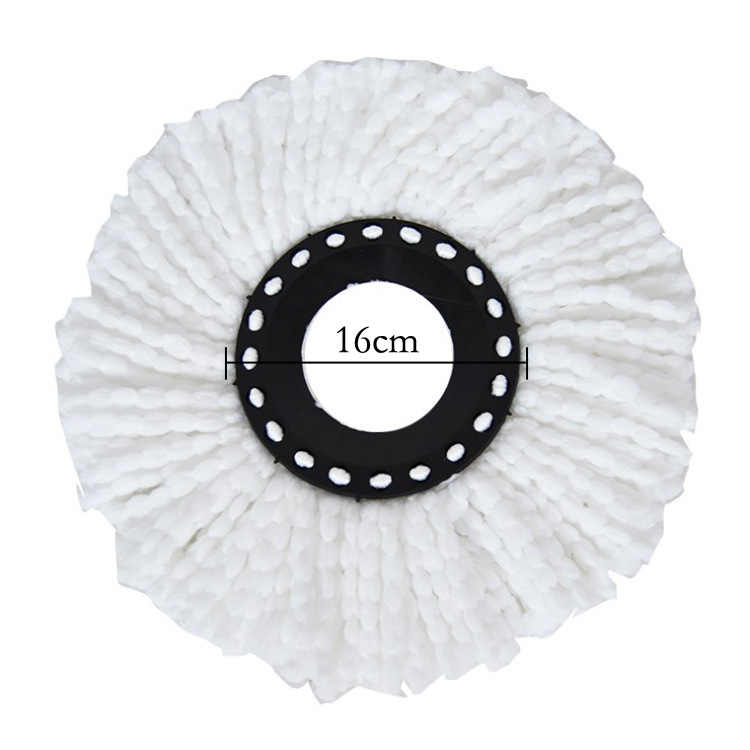 16cm rotating mop head Haoshen mop head rotating mop head standard mop head wholesale loading and unloading mop head replacement head
