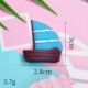 blue sailboat