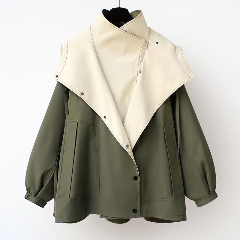 Tight waist mid-length trench coat 2024 new Korean-style new high-end women's spring and autumn casual fashion overcoat
