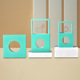 Light green inner box paper sleeve (round hole);7*7*2