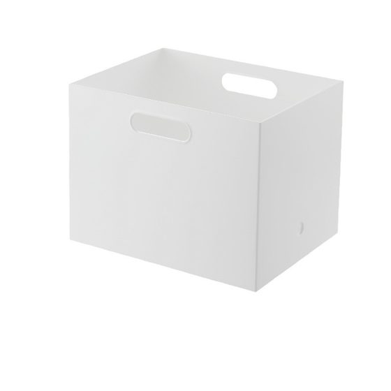 Popular Japanese-style combination storage box bookshelf organizing storage box under table with wheels overlay square storage box with lid