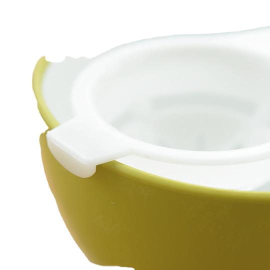 Household baking long handle plastic leaking egg white filter egg yolk egg yolk egg removing liquid egg separation filter isolation separator
