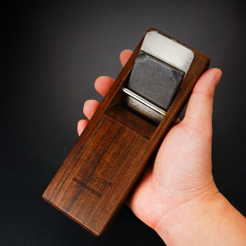 Wooden well Square plane pull Planer woodworking tools desktop Ebony Planer Japanese Planer Japanese European style