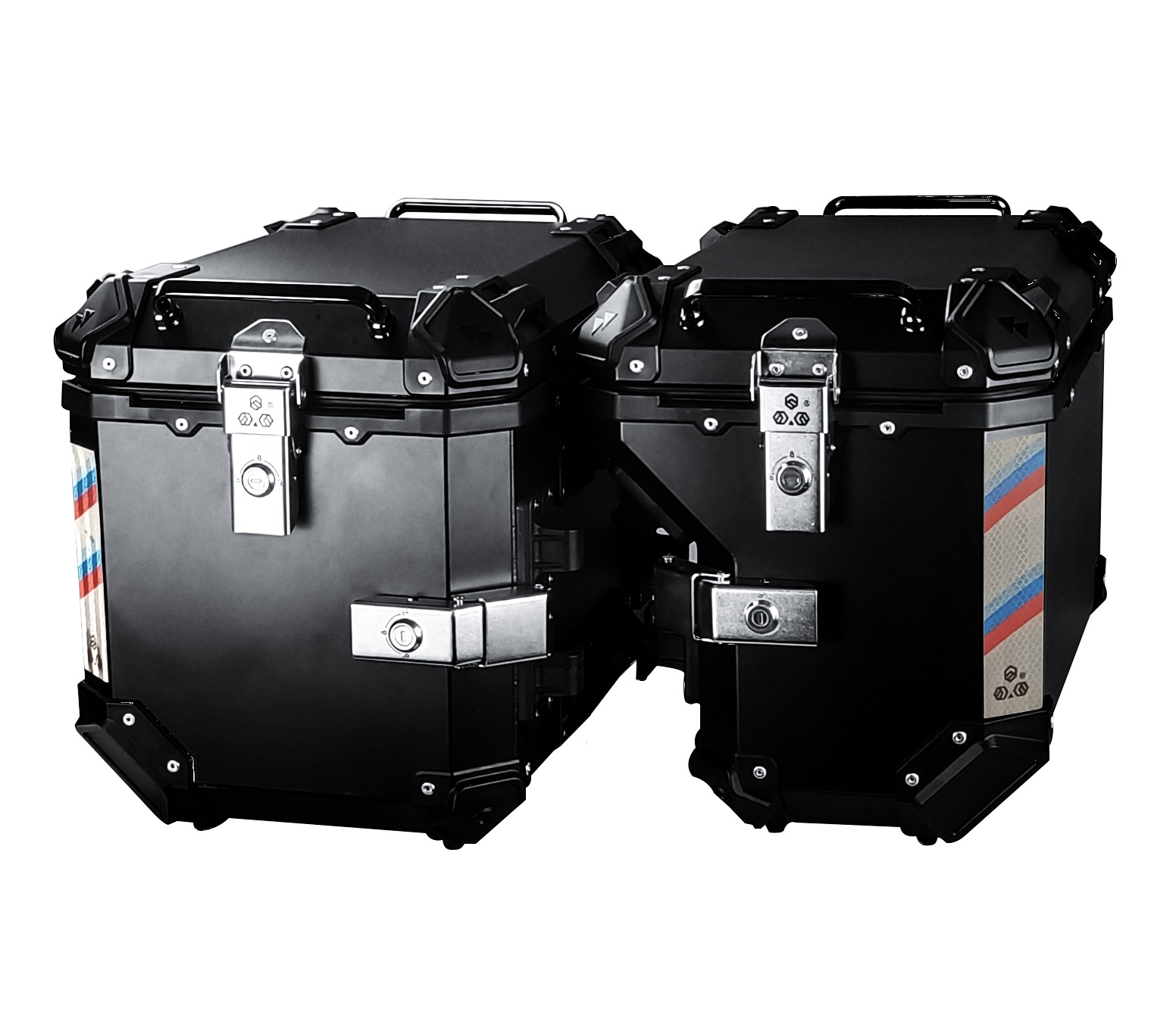 Bladen 36L мотоцикл алюминиевый боковой корпус водонепроницаемый большой емкости электромобиль на вынос утолщение водонепроницаемый ящик для хранения