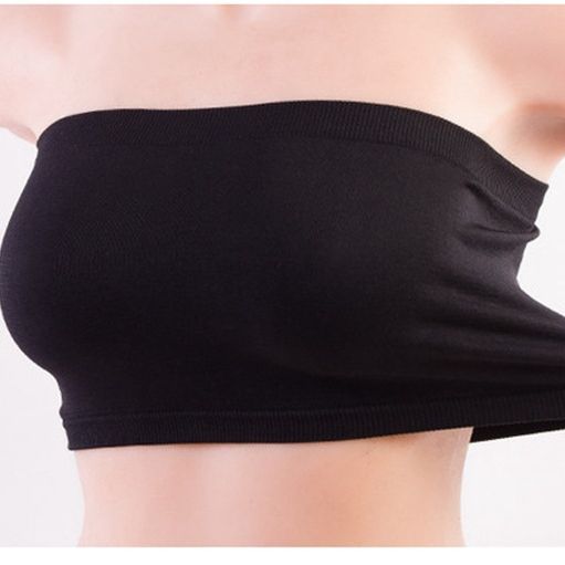 Cross-border Seamless One-word Waimei Back Tube Top One-piece Girl's Chest Wrapping Cloth Seamless Comfortable Sports Base Underwear for Women