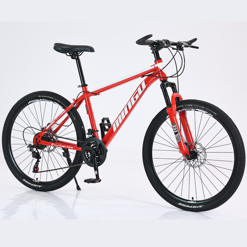 Top with (RED) spoke wheel