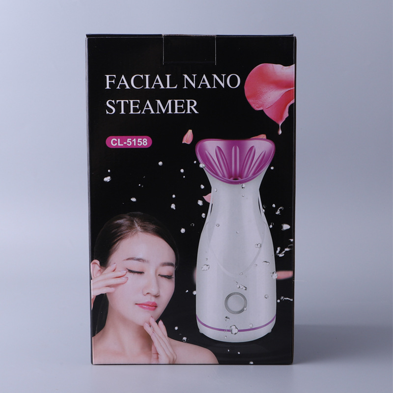 Cross-border face steamer hot steam Nano spray thermal spray spray hydrating household beauty instrument fruit and vegetable face steamer