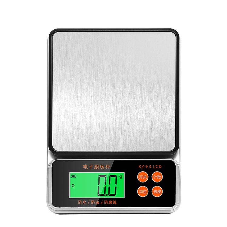 Kitchen scale waterproof precision gram scale electronic scale foreign trade cross-border wholesale USB charging medicinal coffee baking scale