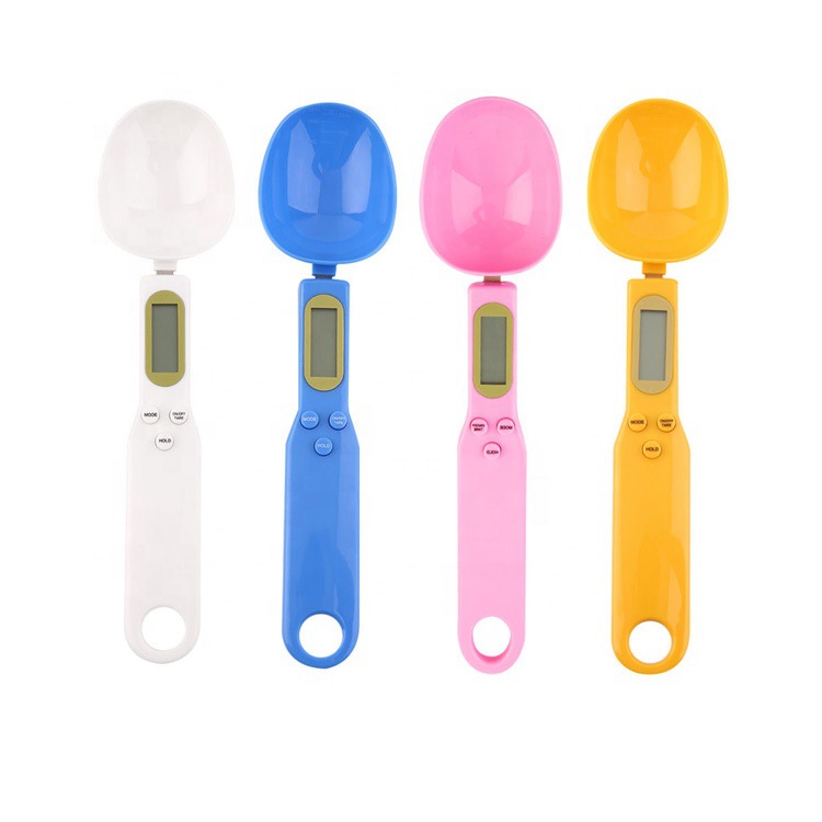 Spoon scale electronic scale high precision measuring spoon baking kitchen spoon scale gram milk powder weighing artifact