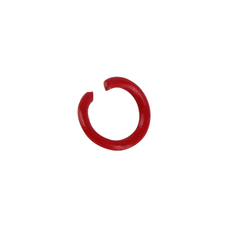 Paint 0.8 color open ring iron connection ring bracelet hand hanging ring material DIY key chain jewelry accessories