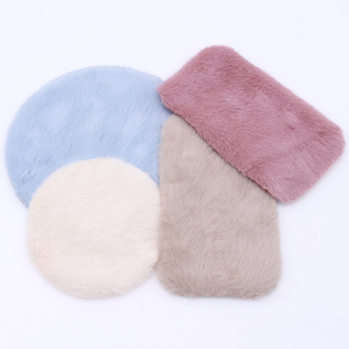 Dollhouse doll house mini plush carpet miniature simulation floor mat home decoration accessories