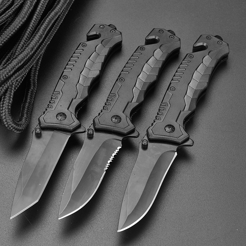 New Boke multi-function folding knife survival high hardness self-defense wilderness sharp army knife wild camping knife folding knife