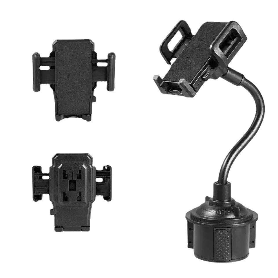 Cross-border car water cup holder mobile phone navigation car bracket central control seat retractable plastic bracket wholesale factory