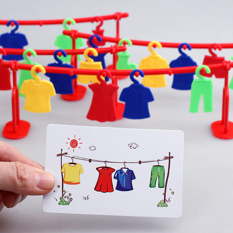 Clothes drying competition Party Game early education toys logical thinking concentration teaching aids parent-child interactive party board game