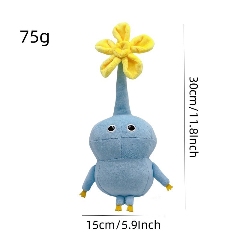 国境を越えた新製品Plush Ice Pikmin All Starピクミン4シリーズ人形ゲーム周辺人形|undefined