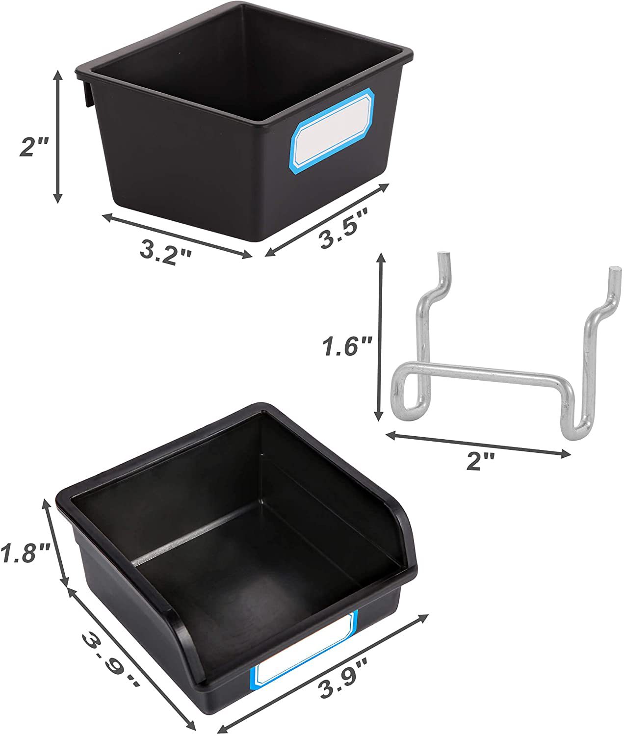 Hook finishing box storage box multifunctional mesh basket box hole board accessories plastic box cup manufacturers wholesale