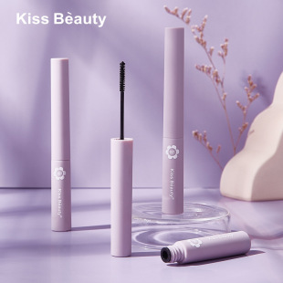KissBeauty Long Curled Thin Head Mascara Waterproof Sweat-proof Small Brush Head Eyelashes Not Caking Not Easy to Sizzling