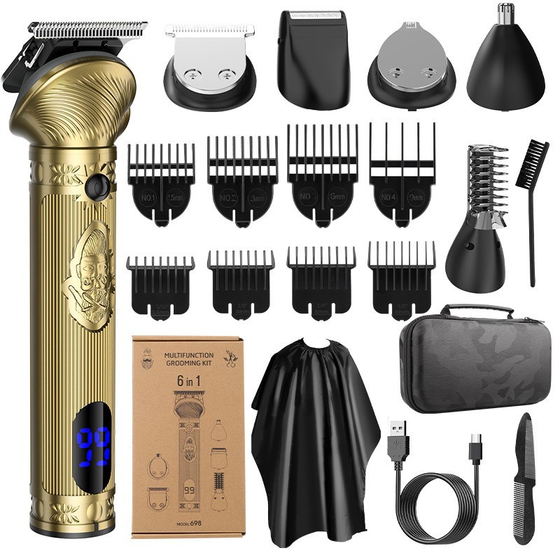 Men's Household Electric Shaver Amazon New Multi-function Hair Changing Hair Cutter Nose Hair Cutter Set Razor