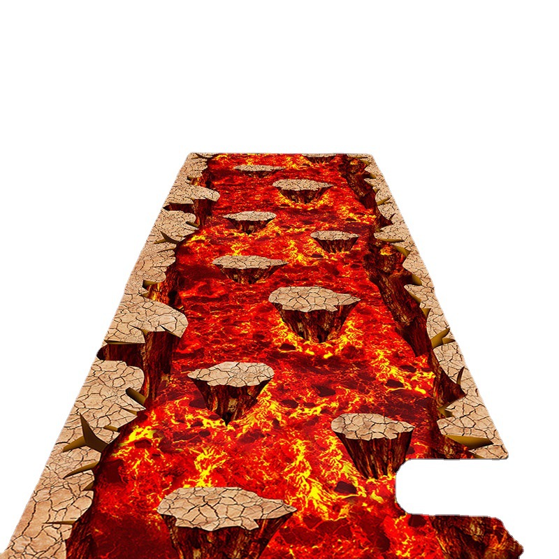 Home Mat Aisle Corridor Hotel Hotel Staircase Blanket Tailored and Spliced Full Printed Bedroom Living Room Carpet