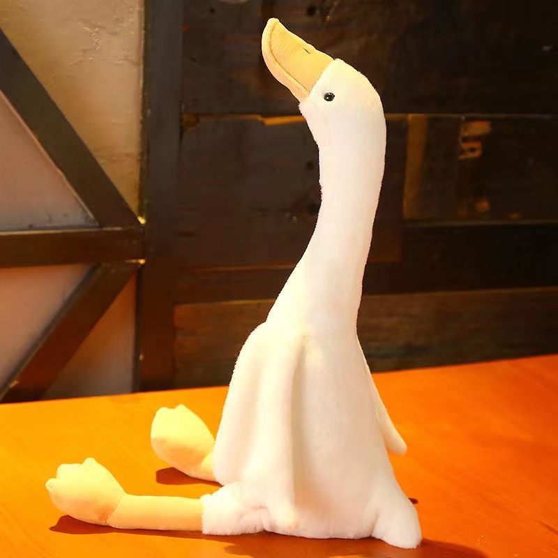 Big White Goose Doll Duck Plush Stall Toy Doll Children's Pleasure Doll Female Birthday Gift Photography Props