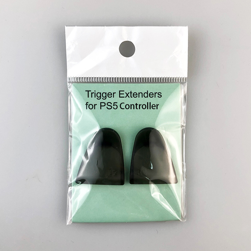 Applicable PS5 handle L2 R2 lengthened button PS5 extension key P5 height increasing cap trigger key extension button rubber pad