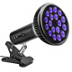 Purple light 395nm clip + eye mask (remark us and european regulations when placing an order)