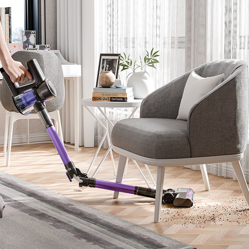Cross-border vacuum cleaner household wireless 250W large suction power carpet vacuum cleaner handheld convenient vacuum cleaner