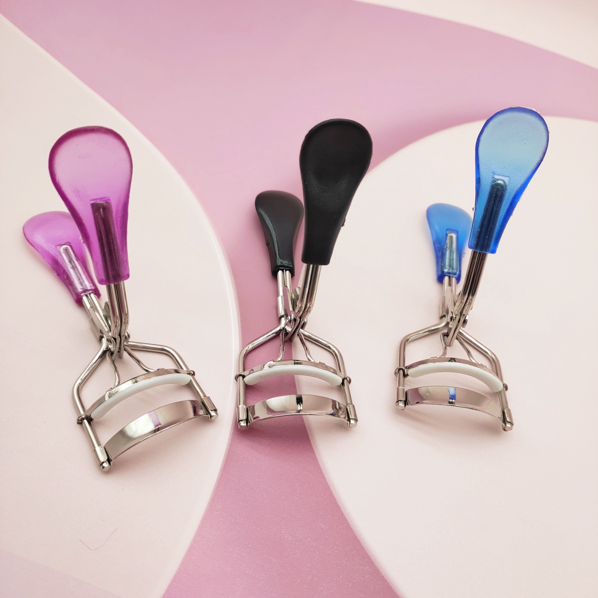 Stainless steel 3D three-dimensional eyelash curler makeup beginner eyelash fixer makeup tool eyelash curler wholesale