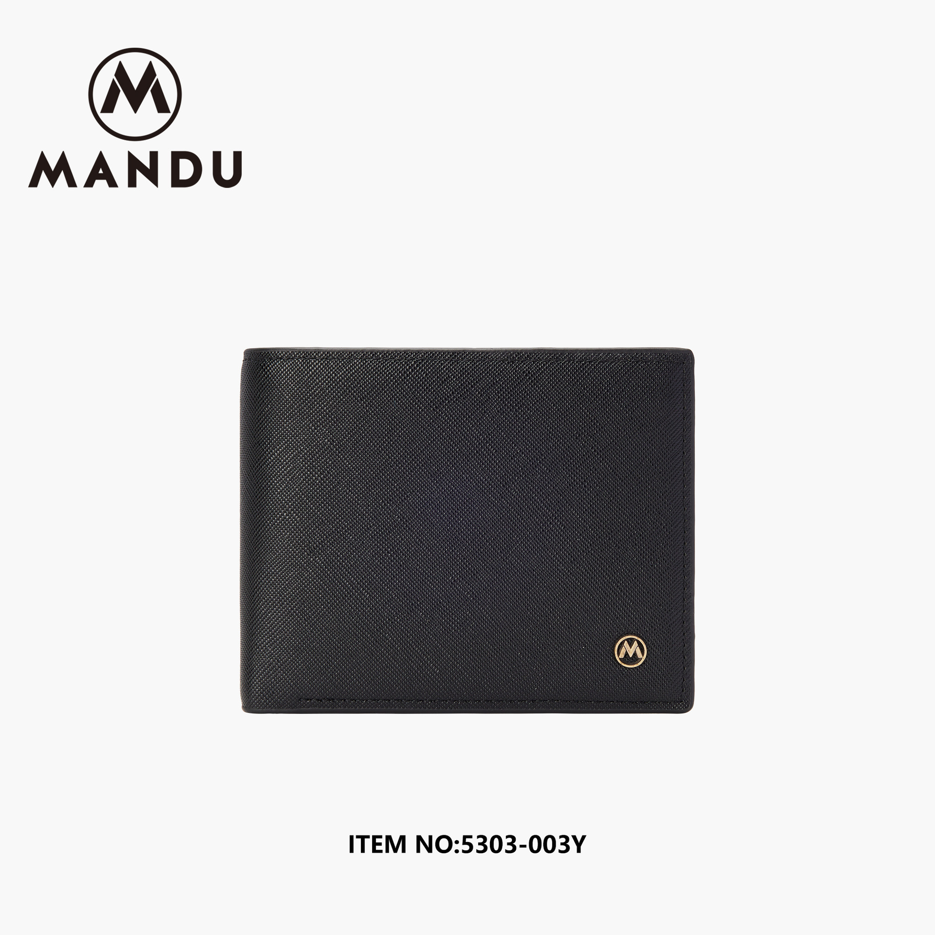MANDU Diffuse Casual Men's Wallet Fashion Saffiano RFID Card Bag Multi-function Large Capacity Coin Purse Men_voghion.com