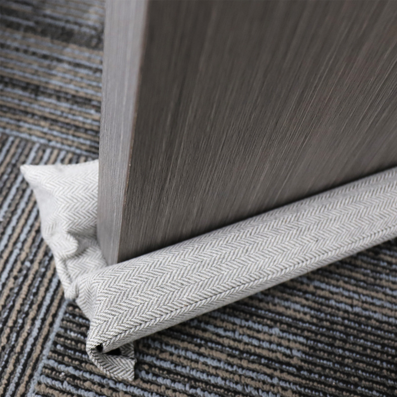 Amazon door stop, door barrier, dust-proof door seams, non-perforated double-sided fabric, warm sealing, long door