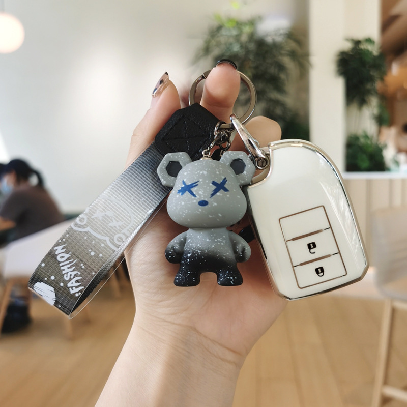 適用豐田YARiS L致炫x致享鑰匙套威馳FS雅力士逸致專用包殼扣高檔