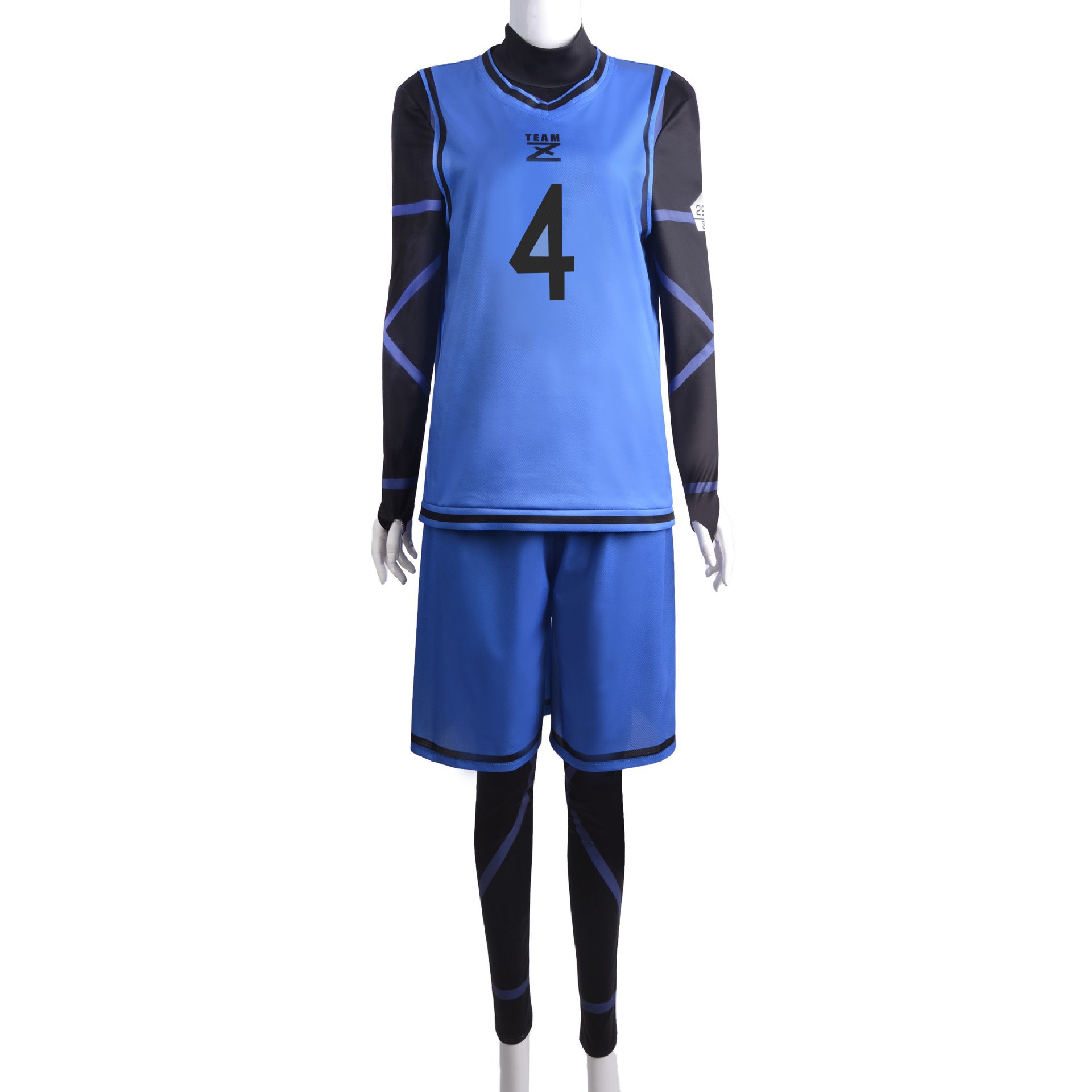 BLUELOCK Blue Prison Jersey cos Jie Shi Yi Bee Le Back to Thousand Cut Leopard Ma Kingdom Divine Cosplay Suit