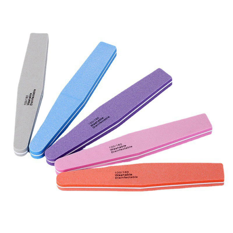 Nail art sponge rubbing strip nail shop sponge throwing nail foam strip soft fine sponge grinding grinding strip special diamond