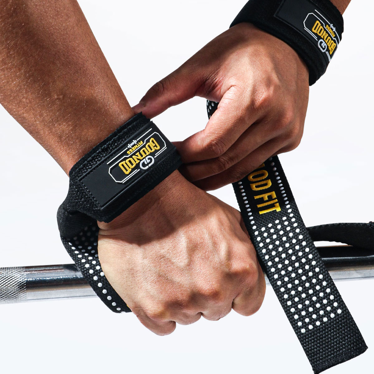 Sports fitness booster belt silicone dispensing non-slip grip belt fitness tension borrow belt pull-up hard pull belt