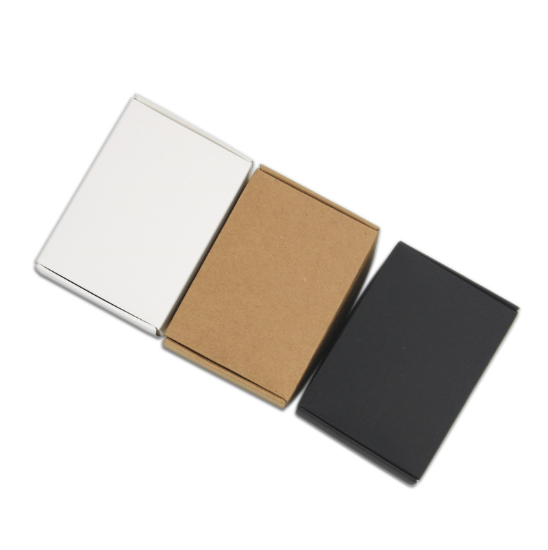 European-style New Kraft Paper Box Flying Machine Box Small Jewelry Box Packaging Paper Box Candy Box Three-color Choice